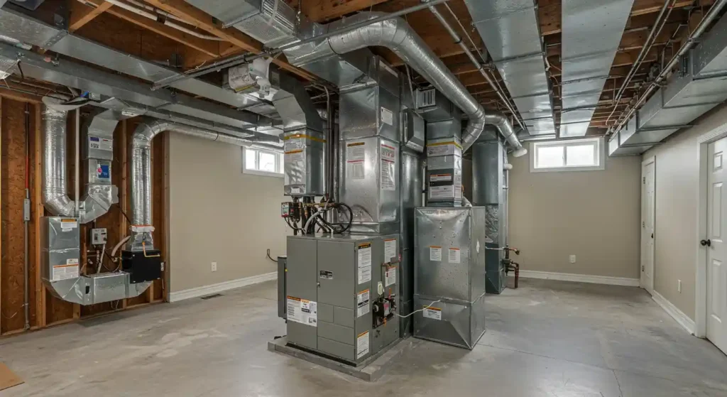 Heating Installation in Taylorsville, UT 1 Heating Systems placed inside of a room